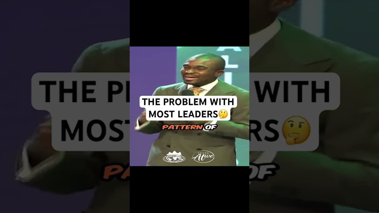 THIS IS THE MISTAKE CHURCH LEADERS MAKE🤔 - PASTOR DAVID OYEDEPO JUNIOR #livingfaithchurch #bishop