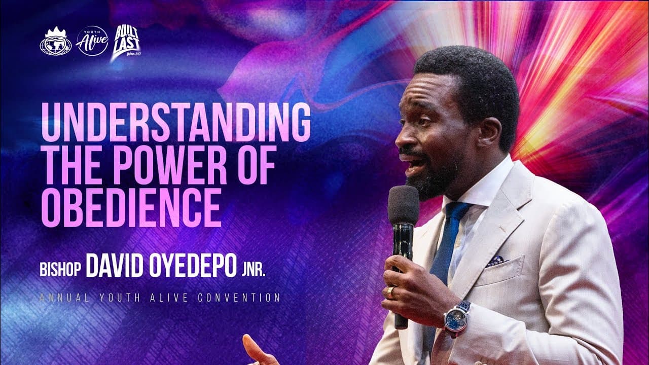 Understanding The Power Of Obedience || Pastor David Oyedepo Jnr || Ayac 2025